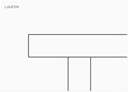 Laufen Lis Trykplade Aw100 Hvid