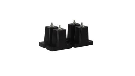 Solar Plus Montagefod I Gummi 4 Stk. H=90 Mm