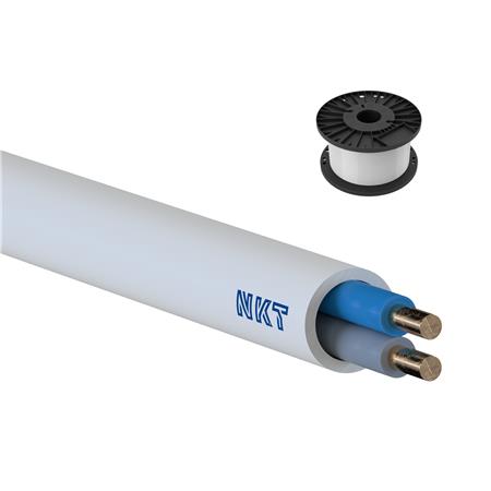 Nkt Eqqxb Xtra 1X2X1,0 Hvid R100 - 100 Meter