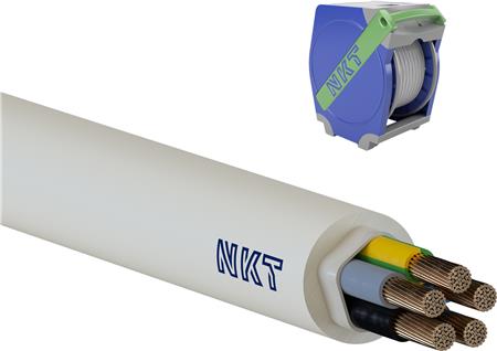 Nkt Kabel 5G6 Noiklx 90 Dca Lgrå Qaddy 150 - 150 Meter