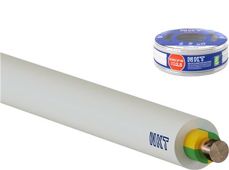 Nkt Kabel 1G2,5 Noiklx 90 Dca Lysegrå Rg100 - 100 Meter