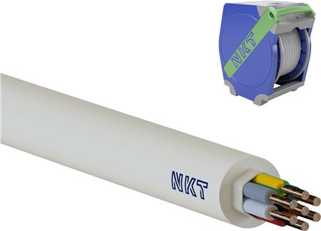 Nkt Kabel 7G1,5 Noiklx 90 Dca Lgrå Qaddy 400 - 400 Meter