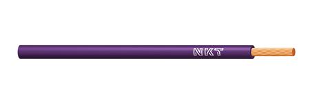 Nkt Ledning 1X0,75 Pvt90 Violet R100 - 100 Meter
