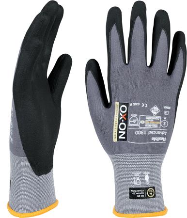 Ox-On Handsker Flexible Advanced 1900 Str.9 - 12 Par