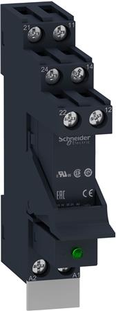 Schneider Electric Rsb Relæ M/Sokkel 2C/O 8A 230Vac