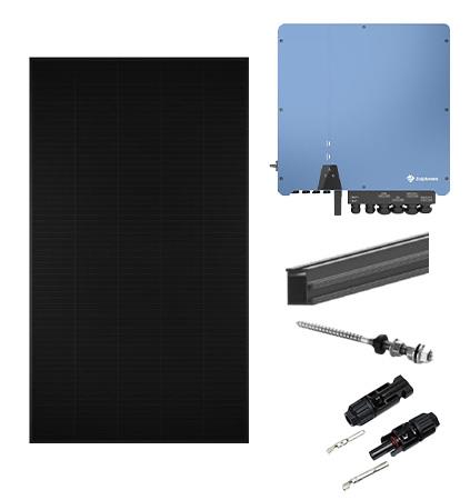 Solar 8,40Kwp Solpakke Eternit Solplanet