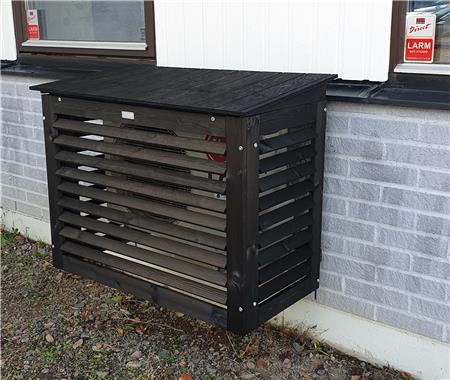 Solar Varmepumpe Skjuler Sort