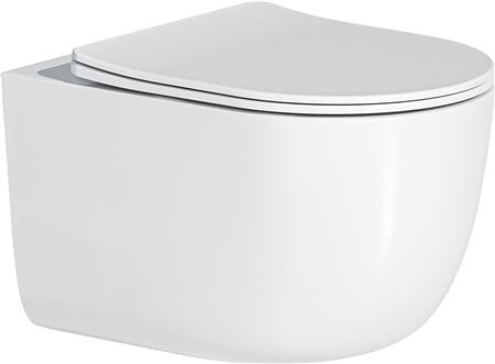 Blue Label Hængeskål Spinflush Med Soft Close Sæde