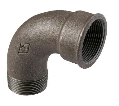 Solar Plus Vinkel Sort Mf/Np 90Gr 1