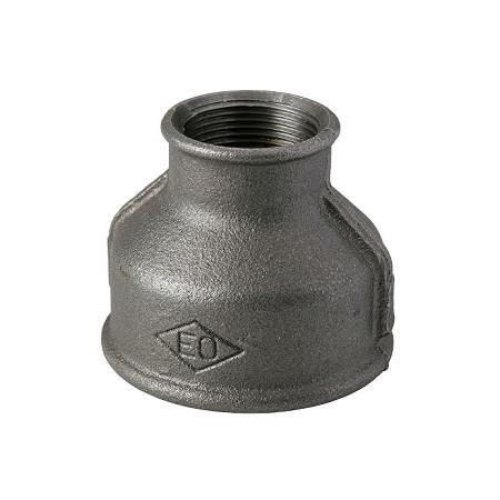 Solar Plus Formmuffe Sort 1X1/2