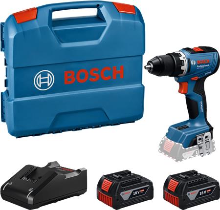 Bosch Bore-/Skruemaskine Gsr 18V-65 2X5Ah Lc