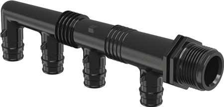 Uponor Q&E For.Rør Nippel  Ppsu 3/4" 4X16 U/Ri